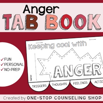 Preview of Anger Tab Book