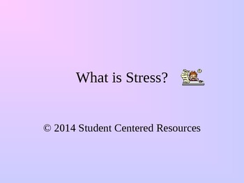 Preview of What is Stress?