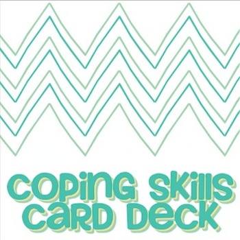 Preview of Anger and Stress Coping Skills Card Deck