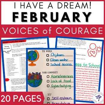 Preview of I Have a Dream Writing Template & Biography Research Graphic Organizers