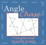 Angle Chase - Triangles and Straight Angles