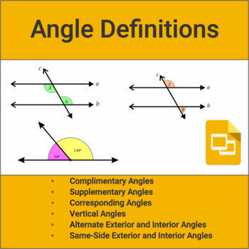 Preview of Angle Definitions Slideshow