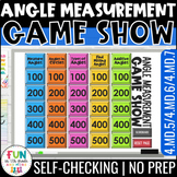 Angle Measurement Game Show - 4th Grade Math Review Game