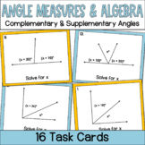 Angle Relationships Activity | Complementary and Supplemen