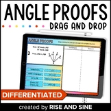 Angle Proofs Drag and Drop Digital Activity for Google Slides