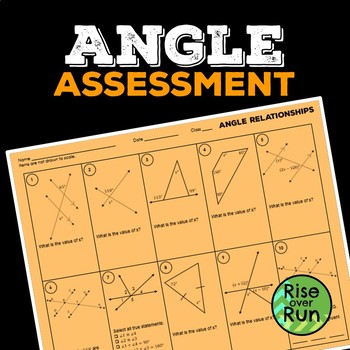 Preview of Angle Relationships Worksheet