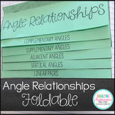 Angle Relationships Foldable
