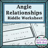Angle Relationships (Linear Pair, Vertical, Complementary)