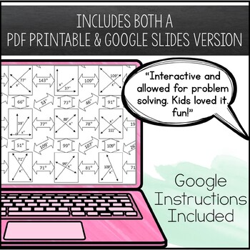 angle maze relationships measures finding worksheet amazing preview mathematics teacherspayteachers