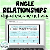 Angle Relationships Self-Checking Digital Escape Activity