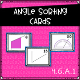 Angle Sorting Activity~Task Cards