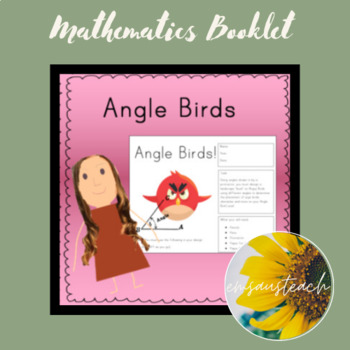Preview of Geometry Angle Triangle 'Angry Birds' Mathematics Activity Book Stage 2 Stage 3