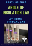 Angle of Insolation Remote Learning Digital Lab (Earth Science)