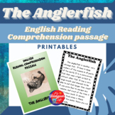 The Anglerfish - English Reading Comprehension Activity Printable