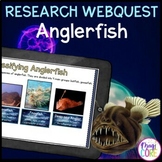 Anglerfish Digital Internet Research WebQuest Activity Non