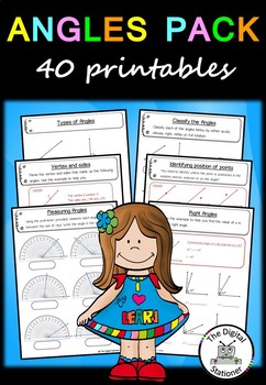 Preview of Angles - 40 printables