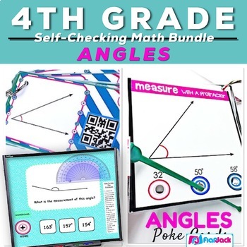 Preview of Angles Activity Bundle (CCSS 4.MD.C.5, 4.MD.C.6)