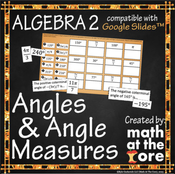 Preview of Angles & Angle Measurements for Google Slides™