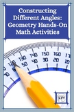 Constructing Different Angles: Geometry Hands-On Math Activities