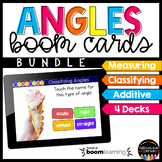 Angles: Measuring & Classifying Math BOOM Cards Bundle 