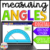 Angles: Measuring with a Protractor Math Google Classroom Slides