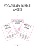 Angles Posters (Vocabulary Bundle)