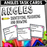 Angles Task Cards Drawing and Measuring Angles