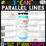 8th Grade Math Game | Angles and Parallel Lines