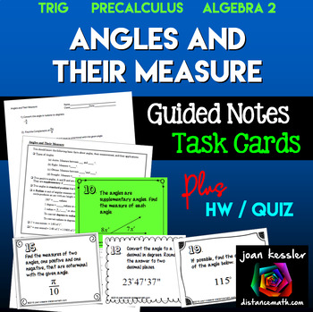 Preview of Angles and Their Measure