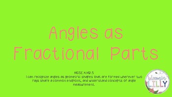 Preview of Angles as a Fractional Part