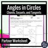 Angles in Circles using Secants, Tangents, and Chords Part