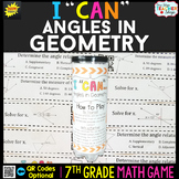 7th Grade Math Game | Angles in Geometry