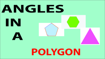 Preview of Angles in a Polygon