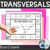 Angles in a Transversal Board Game TEKS 8.8d Math Game Act