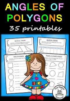 Preview of Angles  of Polygons– 35 printables
