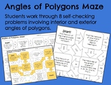 Interior Angles Of Polygons Worksheets Teaching Resources