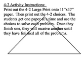 Angles of Triangles Activity