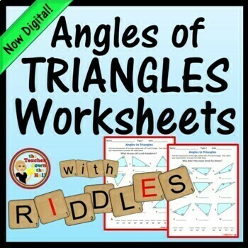 Angles of Triangles Worksheets