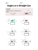 Angles on a Straight Line