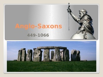 Preview of Anglo-Saxon History (PowerPoint)