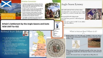 Preview of Anglo Saxon Teaching Resources New KS2 Unit