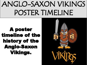 Preview of Anglo-Saxon Vikings Timeline Posters