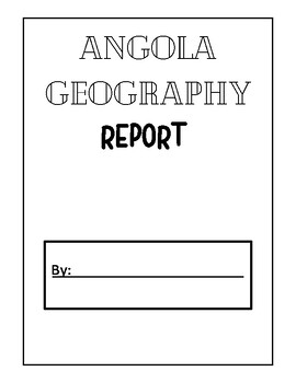 Preview of Geography Country Profile| ANGOLA| Southern Africa| Africa