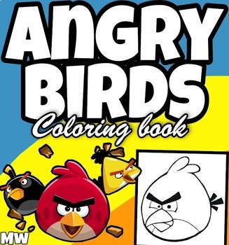 Angry Birds Pictures Coloring Books for Kids: Coloring Pages for Kids (Kids  Coloring Books) (Paperback)