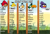 Angry Birds (Words) Synonyms Mats