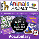 Animais: English/Portuguese Animals Vocabulary