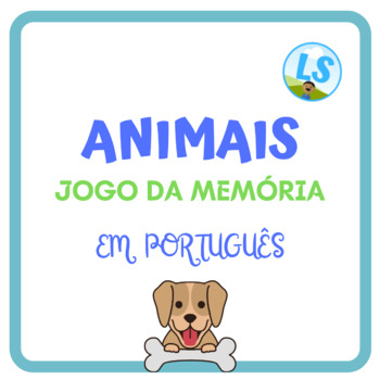 Preview of Animais - Jogo da Memória em Português - Matching game in Portuguese - Animals