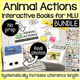 Animal Verb Photos Interactive Book Increase MLU Expand Ut