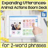 Animal Actions: Boom Cards to Increase MLU via Distance Learning