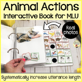 Animal Actions: Interactive Book to Increase MLU